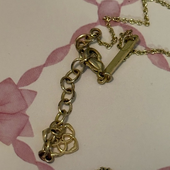 Kendra Scott Pink Heart Necklace - Picture 3 of 4